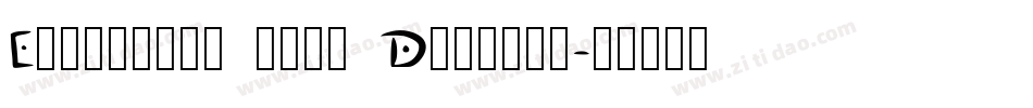 Enlighten your Destiny字体转换